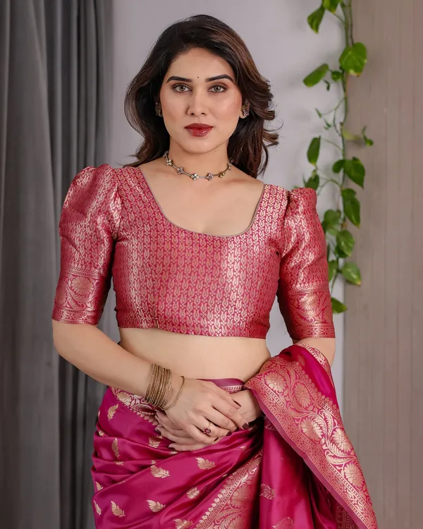 PINK_BANARASI_SILK_SAREES