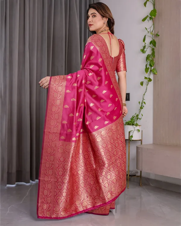 PINK_BANARASI_SILK_SAREES