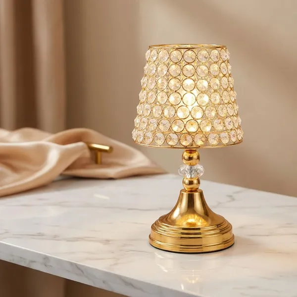 Decorative_Golden_metal_Lamp