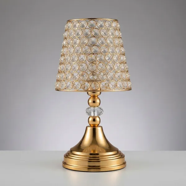 Decorative_Golden_metal_Lamp