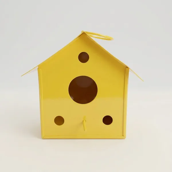 Metal_Bird_House_Yellow
