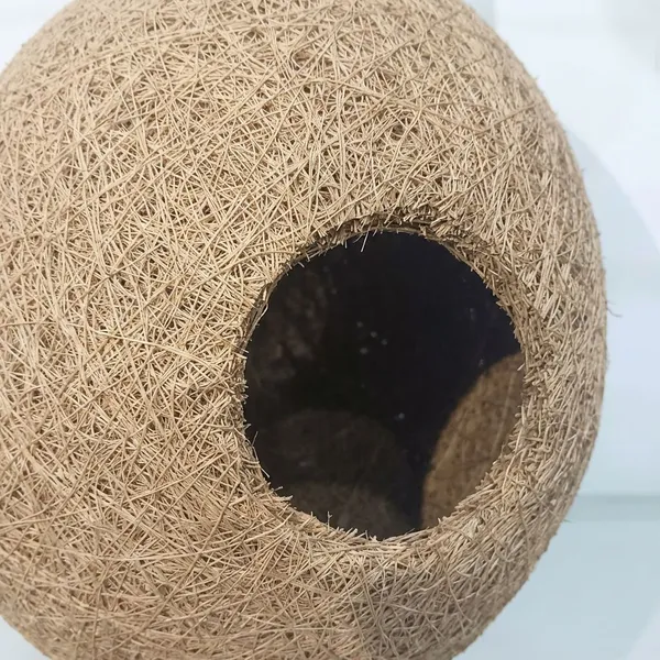 Cocofiber_Bird_House_Round_Decoratives