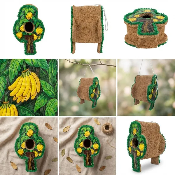 Cocofiber_Bird_House_Tree_Hut_Decoratives