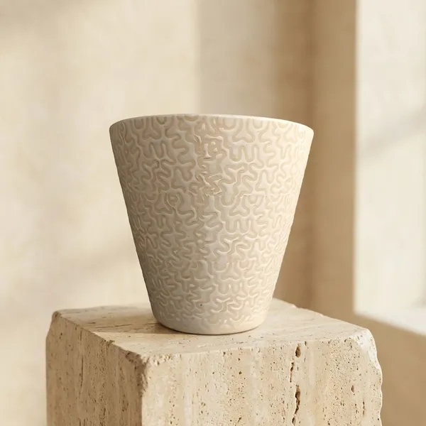 Flairy_Flora_4_Pc_Designer_V_Shape_Off_White_Ceramic_Planter