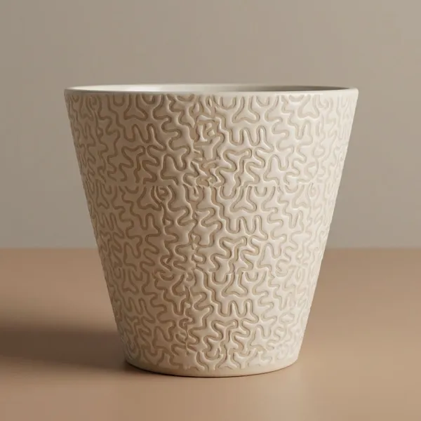 Flairy_Flora_4_Pc_Designer_V_Shape_Off_White_Ceramic_Planter