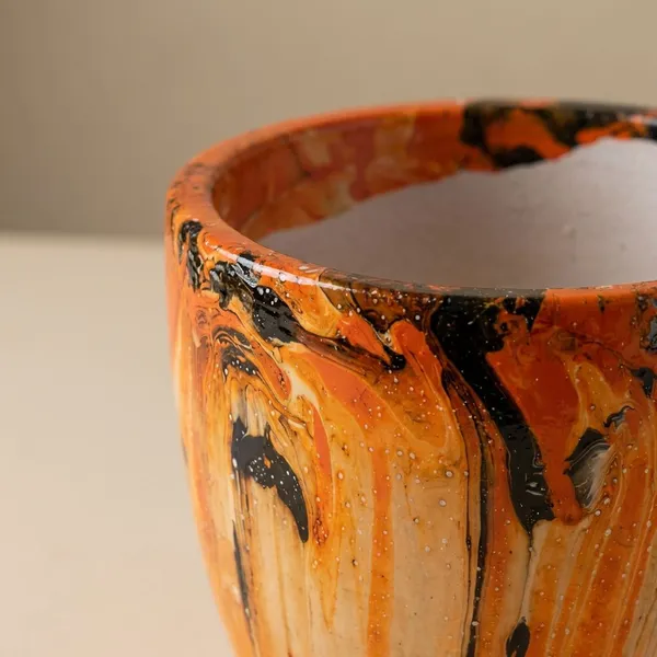 Flattering_Multicolor_Ceramic_3_Pc_U_Shape_Planter