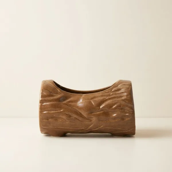 Tree_Trunk__Ceramic_Planter_Brown
