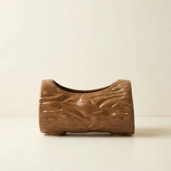 Tree_Trunk__Ceramic_Planter_Brown