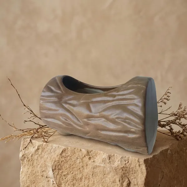 Tree_Trunk__Ceramic_Planter_Brown