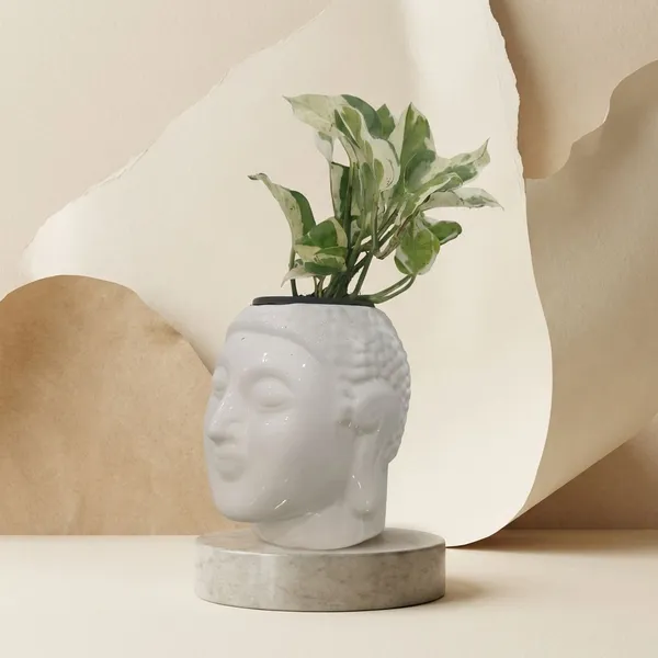 Buddha_Head_Ceramic_Planter_Set_Of_2