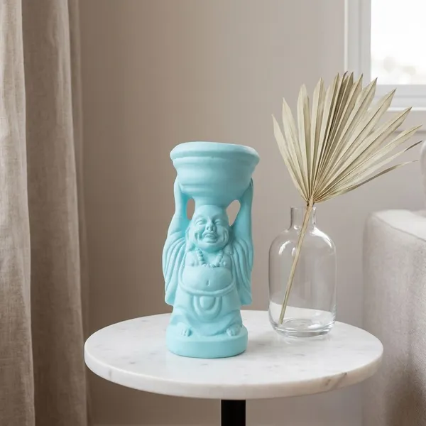Laughing_Buddha_Ceramic_Planter_Sky_Blue