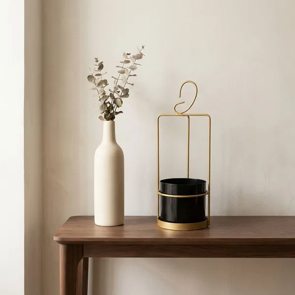 Metal_Cage_Planter_Black