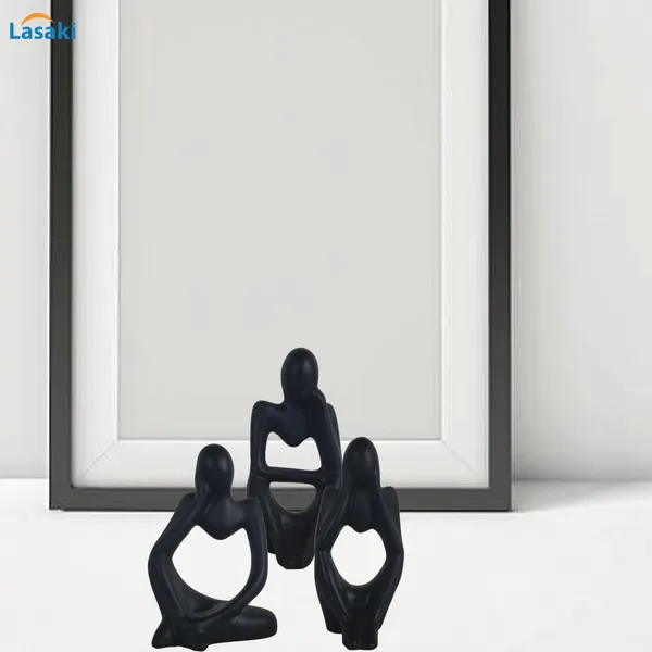 The_Thinkers_Trine_ceremic_3_pc_set_black