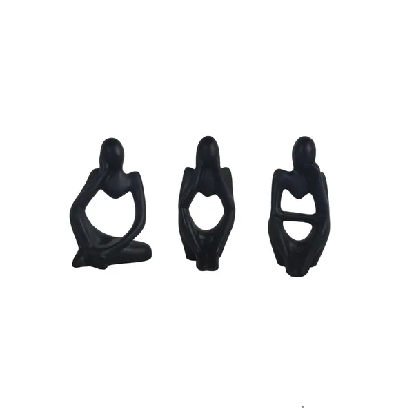 The_Thinkers_Trine_ceremic_3_pc_set_black