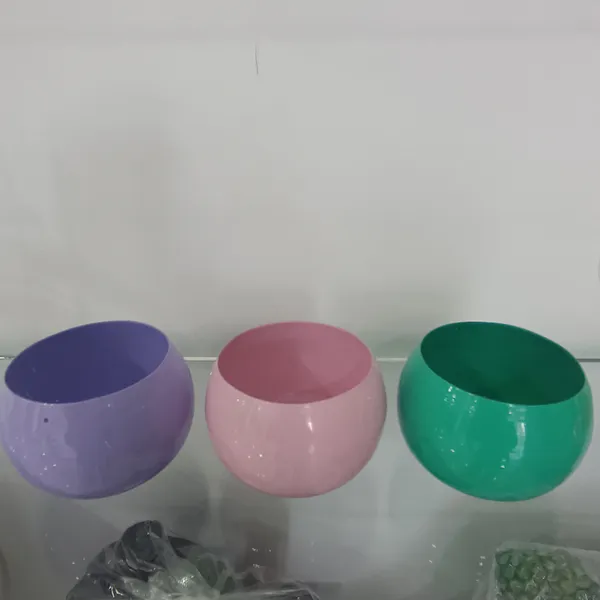 Multicolour_Metal_Round_Pot_3Pc_Decoratives