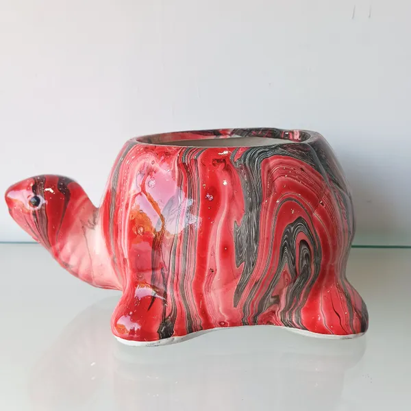 Kurma_Ojas_colourful_tortoise_ceremic_planter