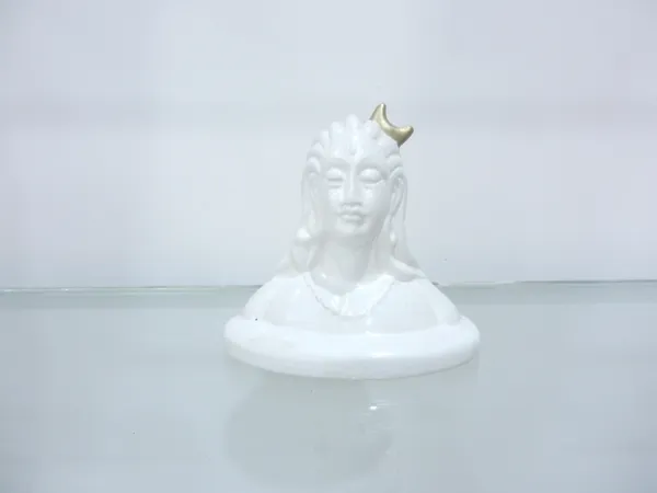 Aadiyogi_ceramic_decor_white