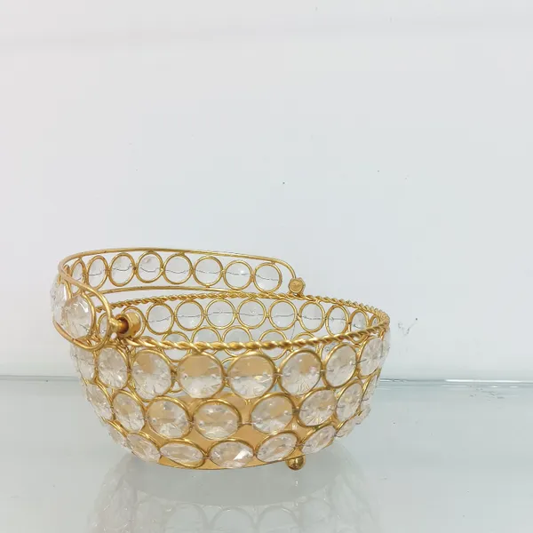 Gold_Metal_Crystal_Basket_Decoratives