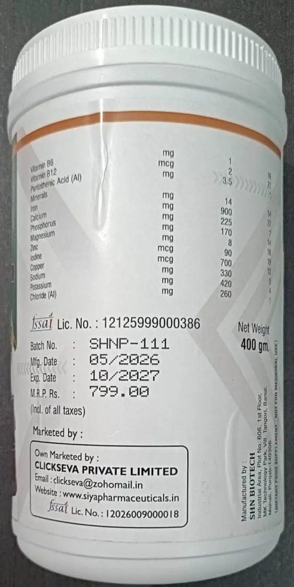 Protein_with_L-_Cartinine__Strength_And_Nutrition_For_Unisex_