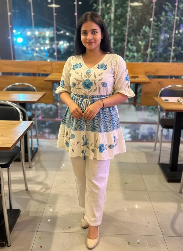 Ivory_Blue_Bloom_Mul_Cotton_Peplum_Co-Ord_Set_For_Women