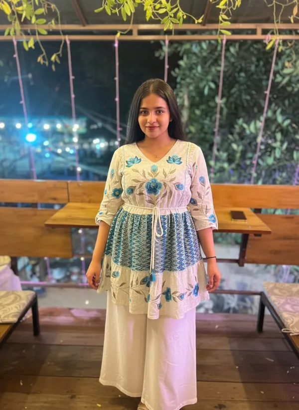 Ivory_Blue_Bloom_Mul_Cotton_Peplum_Co-Ord_Set_For_Women