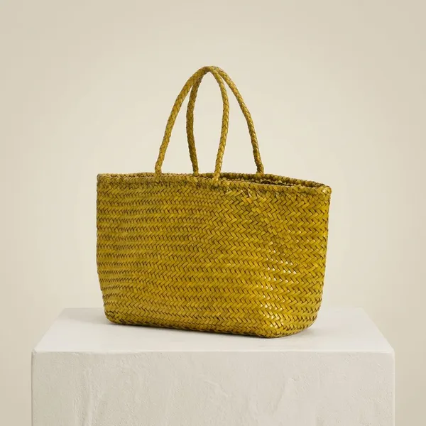 Pistachio_Green_Premium_Leather_Shopper_Bag_For_Women