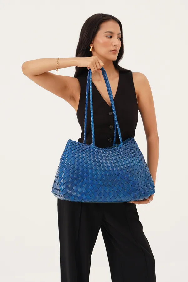 Cobalt_Blue_Premium_Leather_Tote_Bag_For_Women