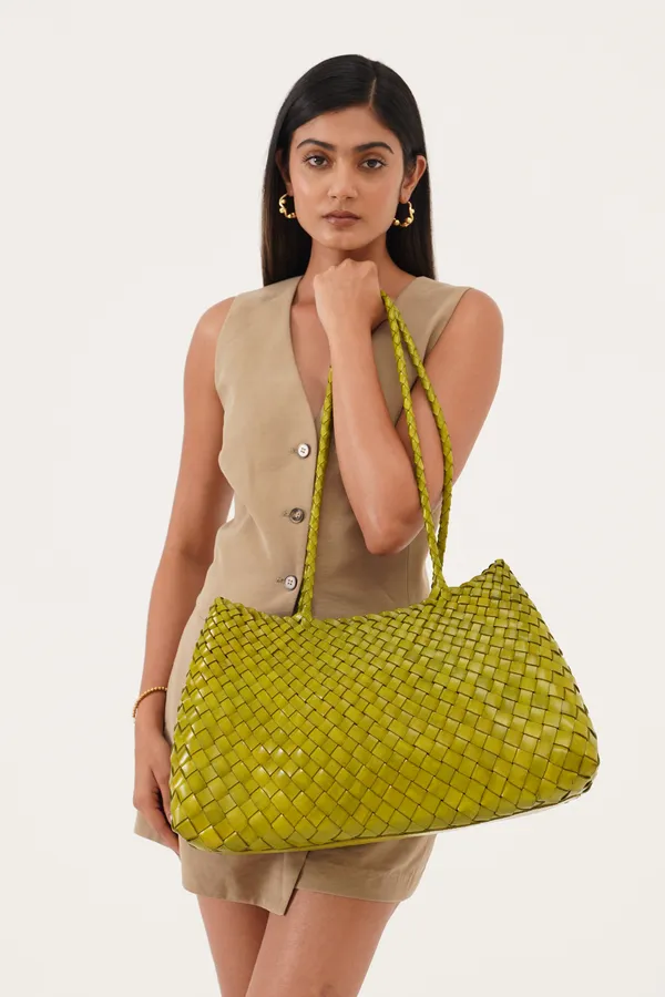 Pistachio_Green_Premium_Leather_Tote_Bag_For_Women