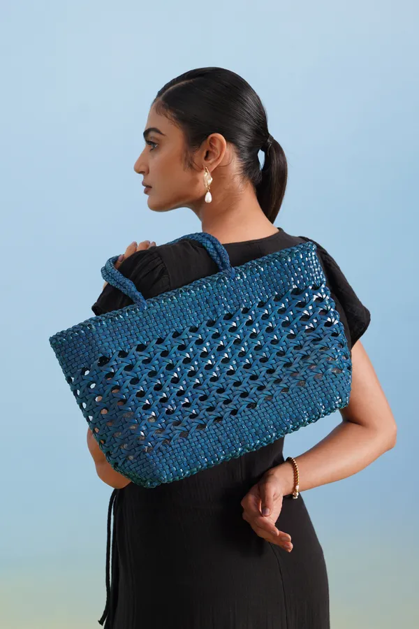 Cobalt_Blue_Premium_Leather_Shopper_Bag_For_Women