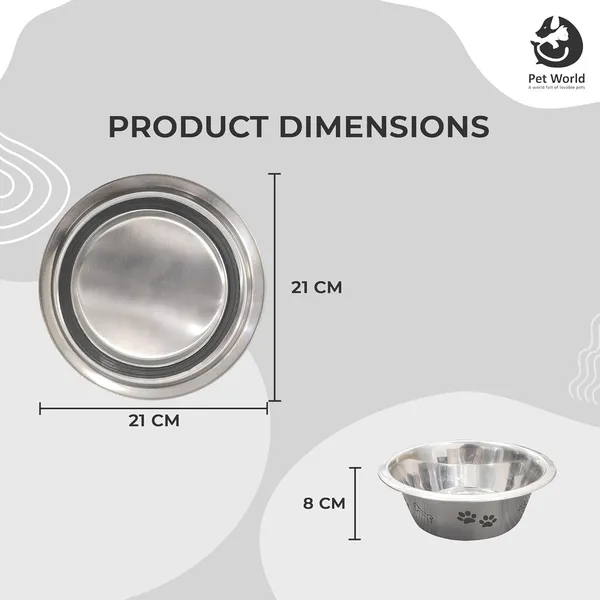 Silver_&_Black_Premium_Feeding_Bowl_For_All_Pets_(1600_Ml)