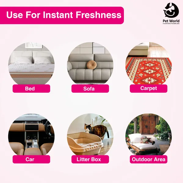 White_Premium_Area_Freshener_With_Fragrance_Of_Floresta_For_All_Pets_(200_Ml)