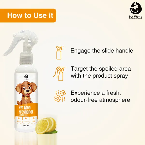 White_Premium_Area_Freshener_With_Fragrance_Of_Lemon_For_All_Pets_(200_Ml)