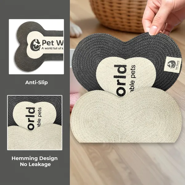 Black_&_White_Premium_Bone_Shape_Cotton_Mat_For_All_Pets
