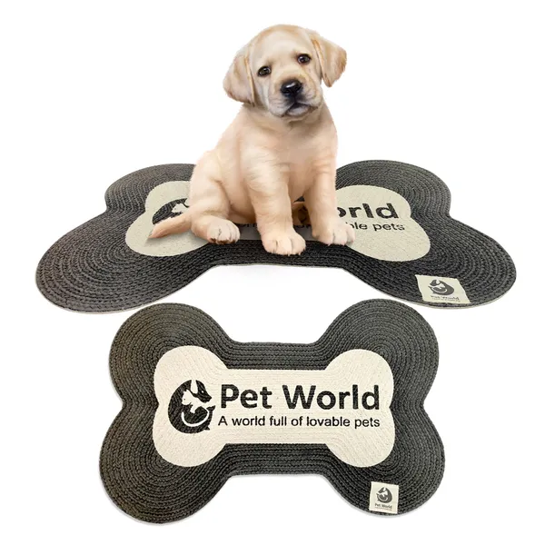Black_&_White_Premium_Bone_Shape_Cotton_Mat_For_All_Pets