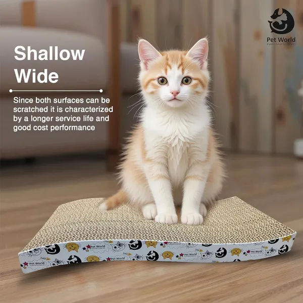 Brown_Premium_Scratcher_Reversible_Shallow_With_Nip_For_Cats
