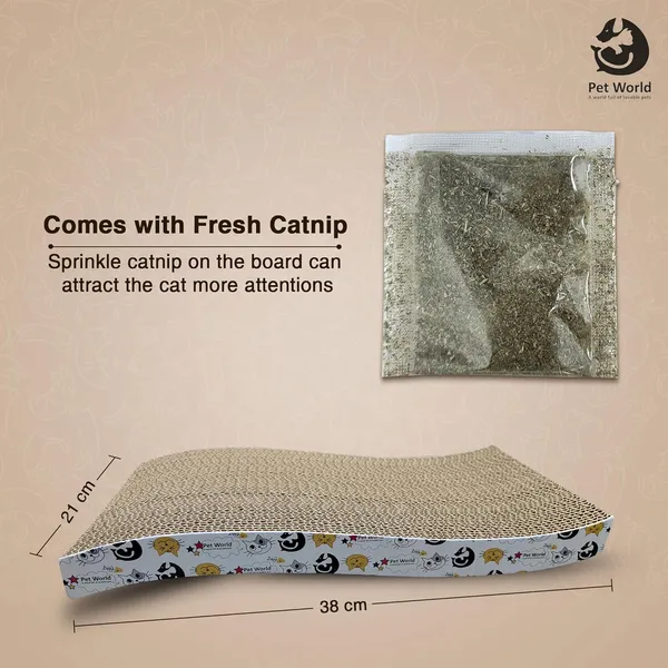 Brown_Premium_Scratcher_Reversible_Shallow_With_Nip_For_Cats