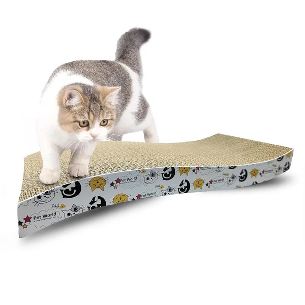 Brown_Premium_Scratcher_Reversible_Shallow_With_Nip_For_Cats