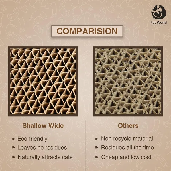 Brown_Premium_Scratcher_Reversible_Shallow_With_Nip_For_Cats