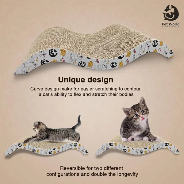 Multicolor_Premium_Scratcher_Double_Wave_With_Nip_For_Cats