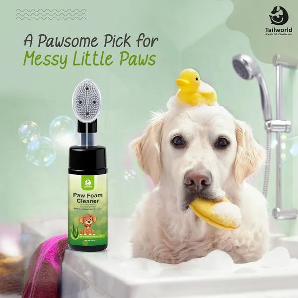 White_Premium_Paw_Foam_Cleaner_For_All_Pets_(150_Ml)