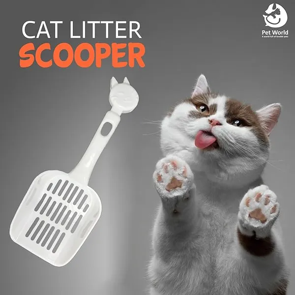 White_Premium_Litter_Scooper_For_Cats