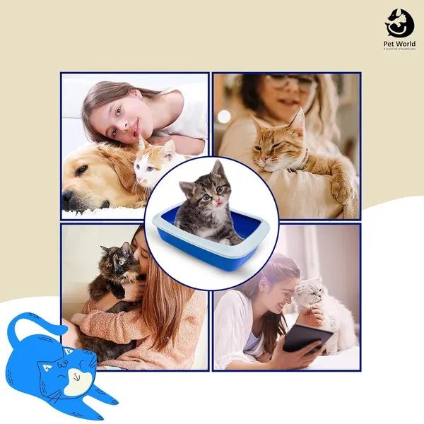 Navy_Blue_Premium_Litter_Tray_For_Cats