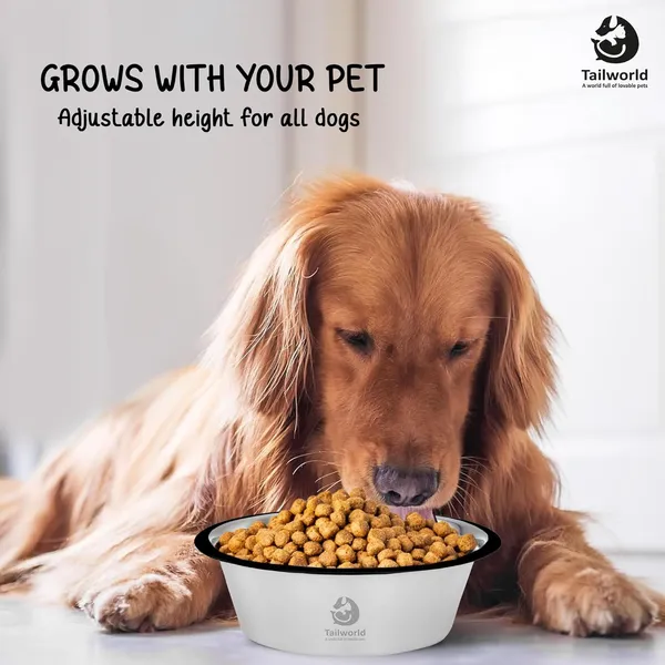 Black_Matt_Premium_Adjustable_Elevated_Double_Bowls_With_Stand_For_All_Pets_(750_Ml)