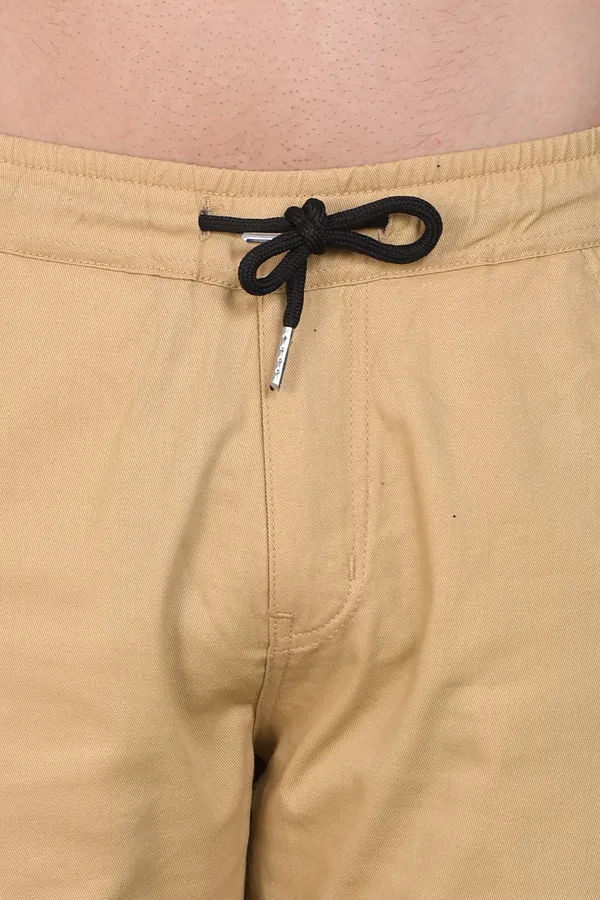 Camel_Cotton_Blend_Relaxed_Fit_Casual_Jogger_For_Men