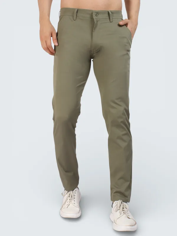 Pale_Green_Cotton_Blend_Relaxed_Fit_Casual_Trouser_For_Men