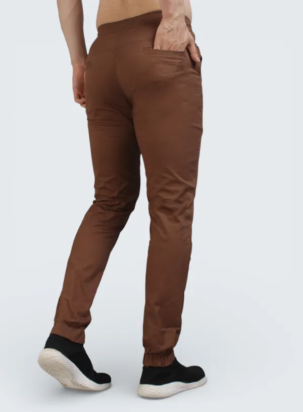 Brown_Cotton_Blend_Relaxed_Fit_Casual_Jogger_For_Men