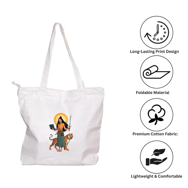 White_Everyday_Large_Totebag,_For_Shopping_Collage_And_Office_Use_For_Womens