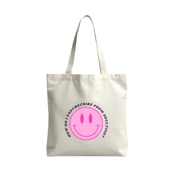 White_Everyday_Totebag,_For_Shopping_Collage_And_Office_Use_For_Womens