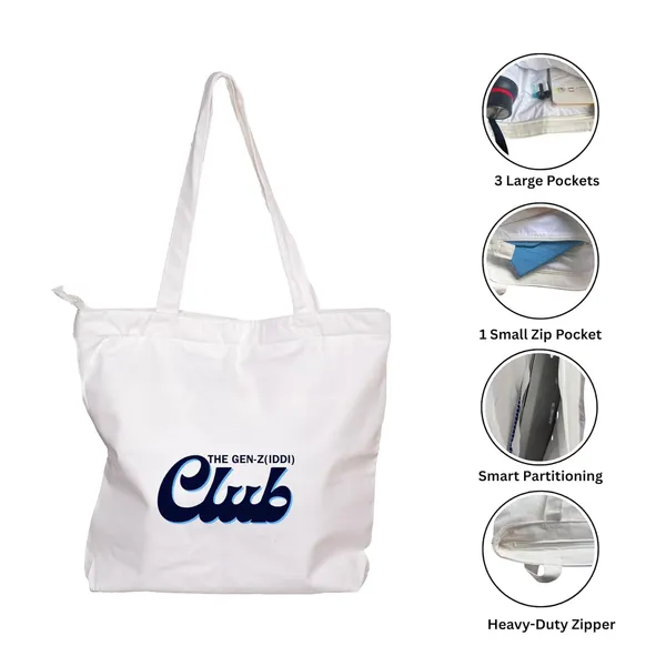 White_Everyday_Large_Totebag,_For_Shopping_Collage_And_Office_Use_For_Womens