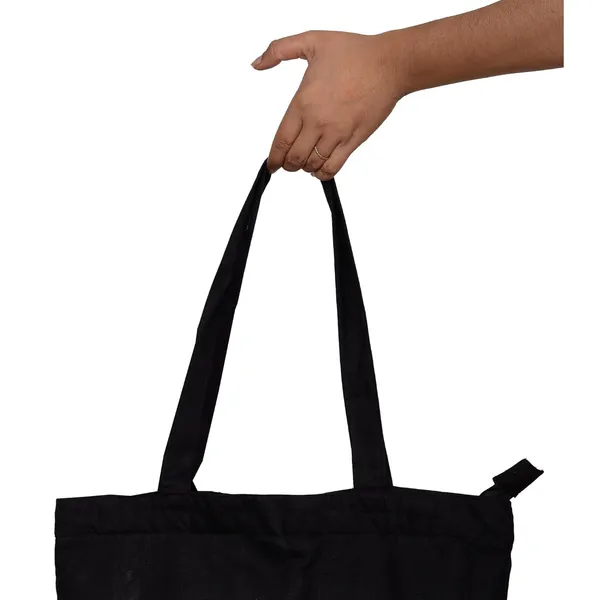 Black_Trending_Large_Canvas_Tote_Bag__|_Stylish_Cotton_Shoulder_Zipper_Bag_For_Office,_College,_Shopping_&_Daily_Use_|_15Kg_Load_Capacity_For_Unisex